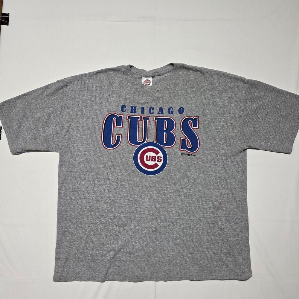 Hank Aaron Originals Chicago Cubs shirt measurements should be men's 2x-3x